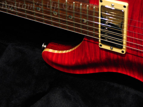PRS McCarty Roseneck Ruby East Coast Flame Maple Top