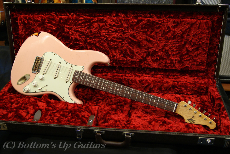 RS Guitar Works "Old Friend" series Contour Greenguard Aged Shell Pink over 3 Tone Sunburst 3TS