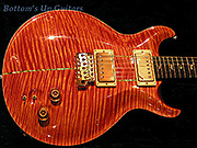 Private Stock Santana Brazilian neck with Red heart abalone inlay