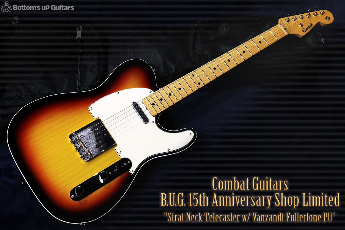 Combat Guitars B.U.G. 15th Anniversary Shop Limited Strat Neck Telecaster w/FLT 