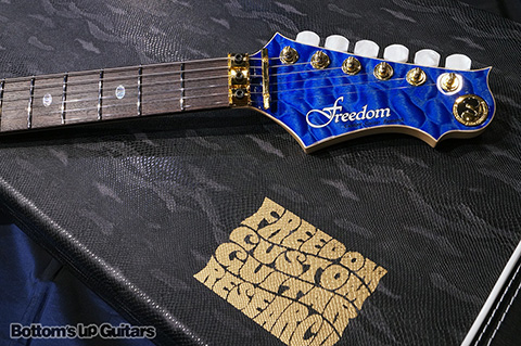 Freedom Custom Guitar Research （FCGR） Hydra 22fret Hydra22 FRT -瑠璃- 5A Selected Quilt Maple Top フリーダム