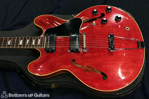 Gibson 1968 ES-335TDC Vintage Cherry ギブソン ビンテージ ラッカー ブロック チェリー paf  Patent Applied For