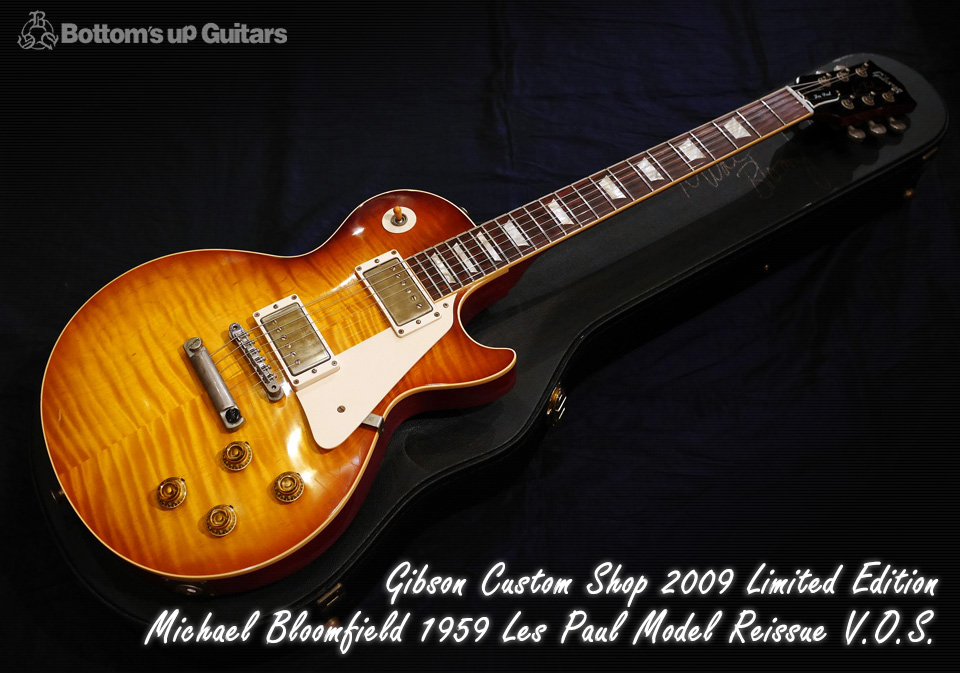 Gibson Custom Shop Historic Collection 2009年製 Michael Bloomfield 1959 Les Paul Standard - Bloomfield Burst VOS. 