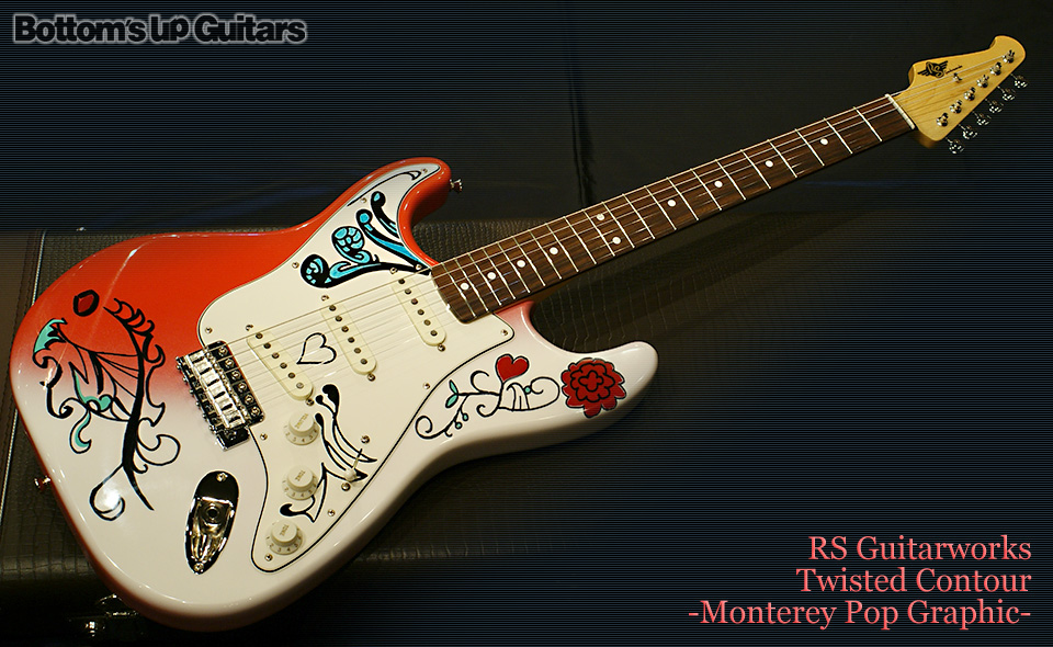 RS Guitarworks Twisted Contour -Monterey Pop Graphic-