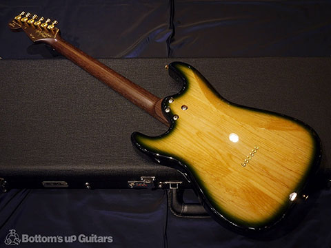 David Thomas McNaught Special One-Off Stratocaster Type Quilt -Melon Rhine-