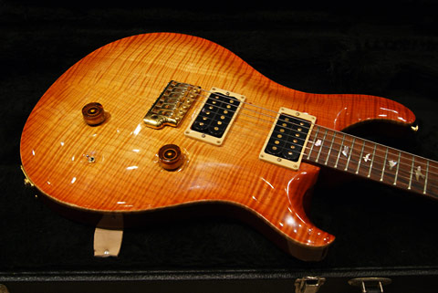 Vintage PRS '89 Custom 10top Bird inlay Gold H/W Brazilian Rosewood Fingerboard / ポールリードスミス 1989 Custom24 Vintage Sunburst Sweet Switch ハカランダ指板、ラッカー塗装、極上中古