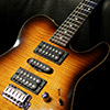 Tom Anderson Guitar Works Hollow T Drop Top - Desert Sunset with Binding -