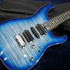 T's Guitars DST-Pro 24 Flame - Trans Blue Denim Burst - 