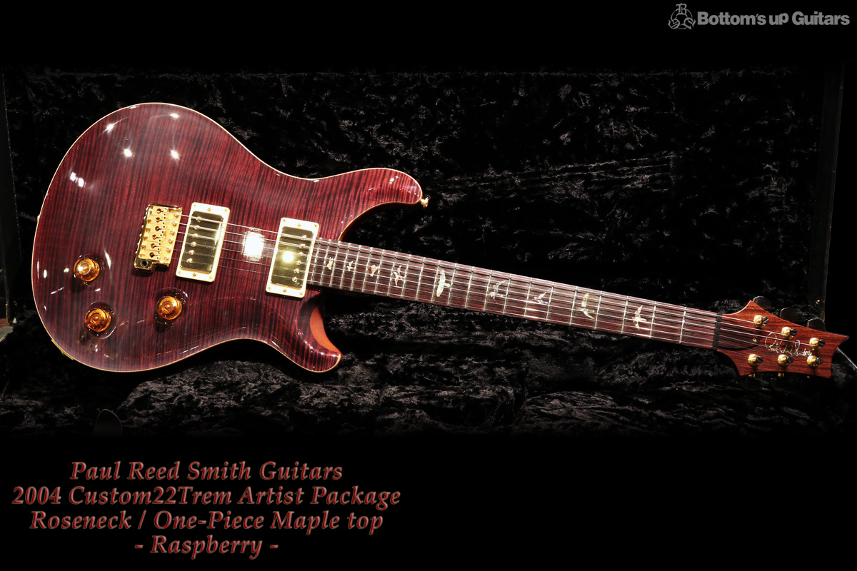 Prs 04 Custom22trem Rose Neck Artist Package ワンピースメイプルトップ 米国ディーラー期間限定オーダー品 フォトギャラリー Bottom S Up Guitars ポールリードスミス ハイエンド ギター専門店