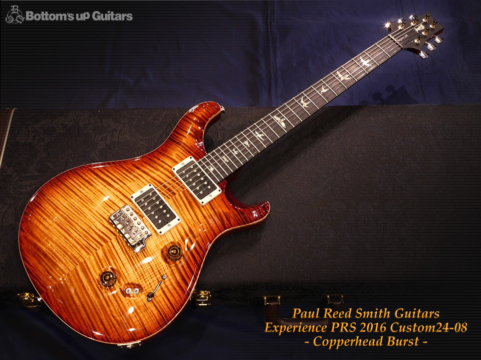 Experience PRS 2016 Limited Edition Custom 24-08 - 国内初入荷！！ - 限定生産稀少モデル -  Copperhead Burst - 当社代表ハンドセレクト品 / フォトギャラリー @ Bottom's Up Guitars /  [ポールリードスミス PRS ギター専門店] :::