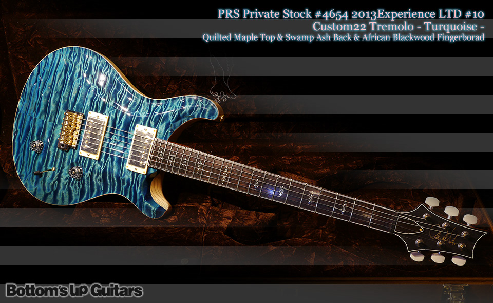 PRS Private Stock PS#4654 2013 Experience LTD #10 Custom22 Trem 