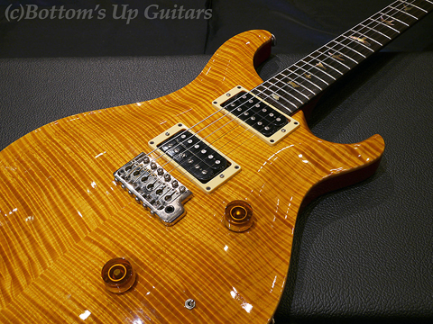 Paul Reed Smith 1988 Signature Flame Bird BZF Sweetswitch Vintage Yellow Rare