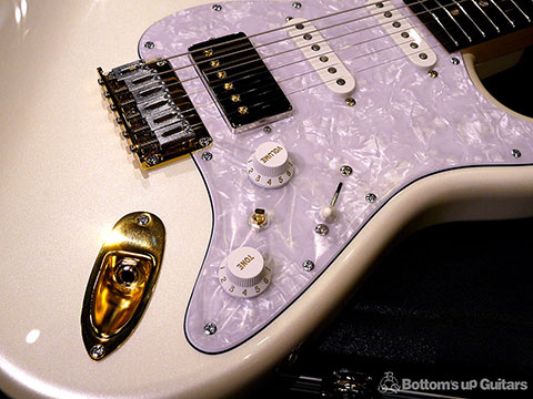 Provision Guitar PSST Hardtail SSH Alder Champagne White プロビジョンギター ホロウボディ オリジナルモデル オーダーメイド