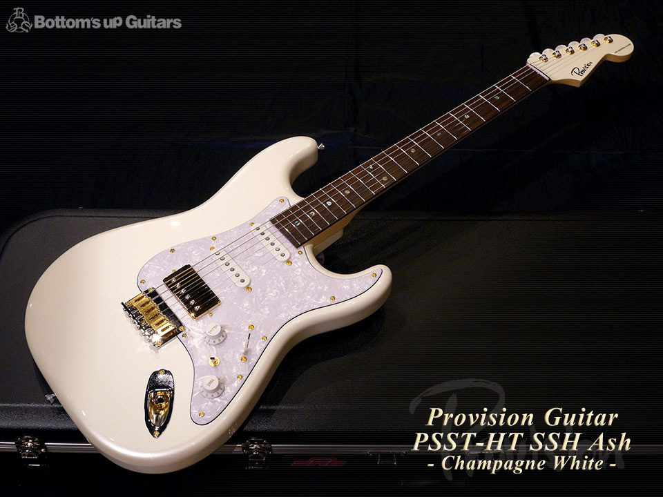 Provision Guitar / プロビジョンギター PSST-HT SSH Ash - Champagne 