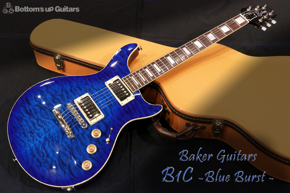 2002 Baker B1C - Blue Burst - @ Bottom's Up Guitars / [ハイエンド 