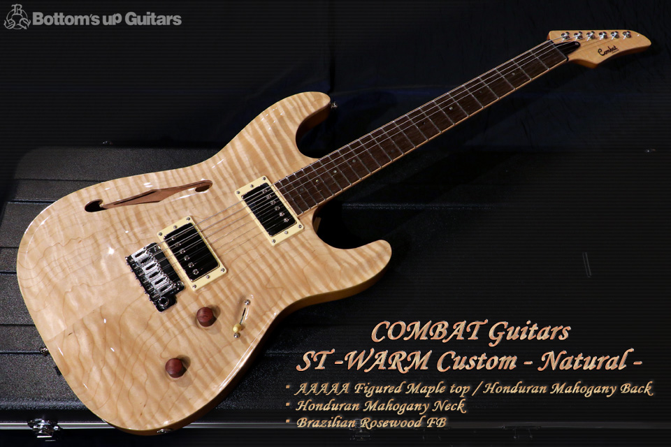 Combat Guitars SPオーダー ST WARM Custom [厳選AAAAAフレイム