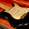 Fender Custom Shop '56 Stratocaster Relic -Black- (2013) / Gold Anodized & Gold HW