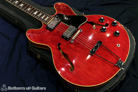 Gibson 1968 ES-335TDC Vintage Cherry ギブソン ビンテージ ラッカー ブロック チェリー paf  Patent Applied For
