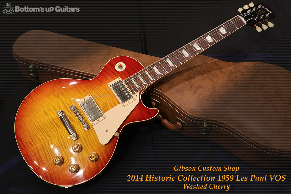 Gibson Custom Shop 14 Historic Collection 1959 Les Paul Std Reissue Vos Wcs フォトギャラリー Bottom S Up Guitars ポールリードスミス ハイエンド ギター専門店
