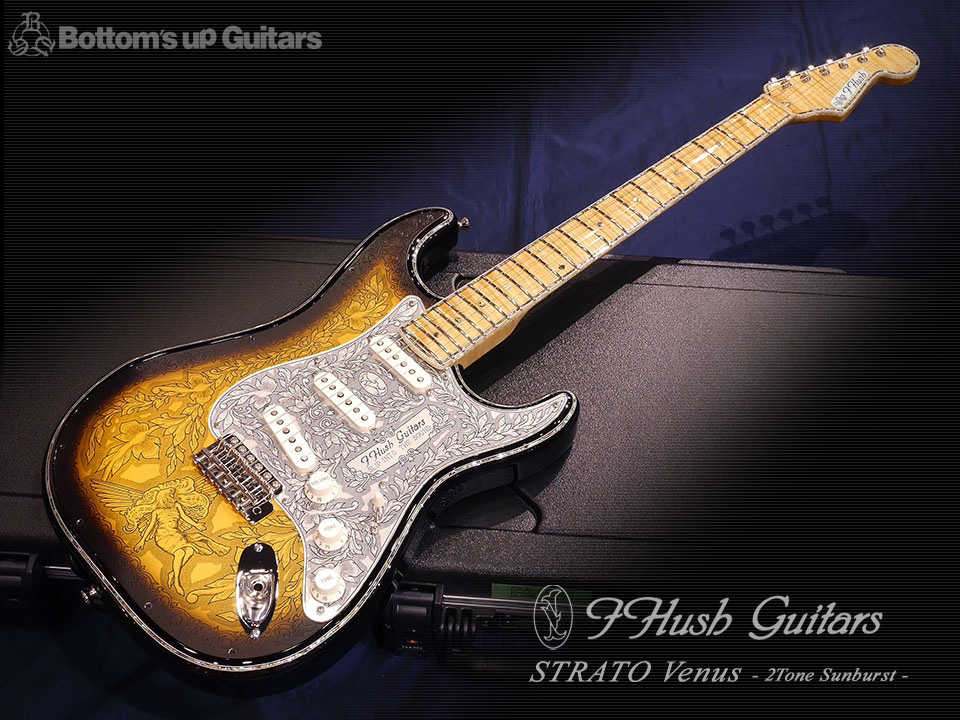IHush Guitars STRATO VENUS - 2Tone Sunburst - アイハッシュギターズ Zemaitis