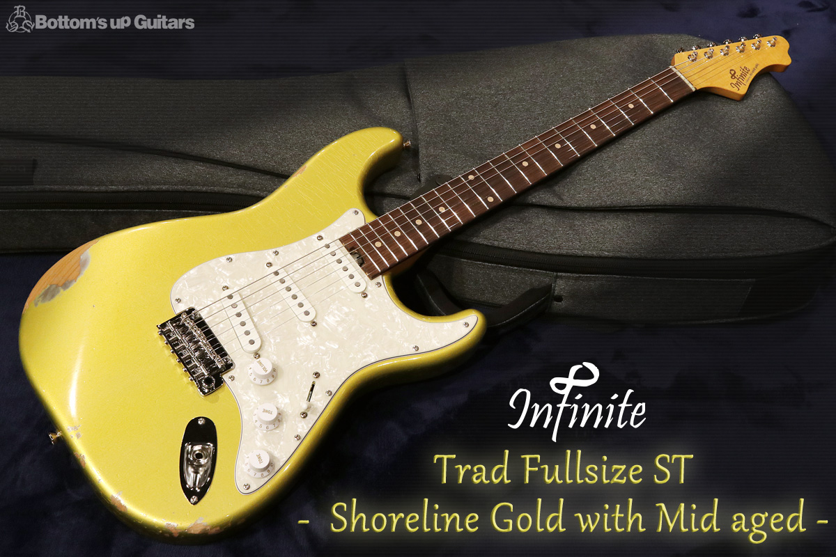 Infinite Trad Full size ST - Shoreline Gold with mid aged -