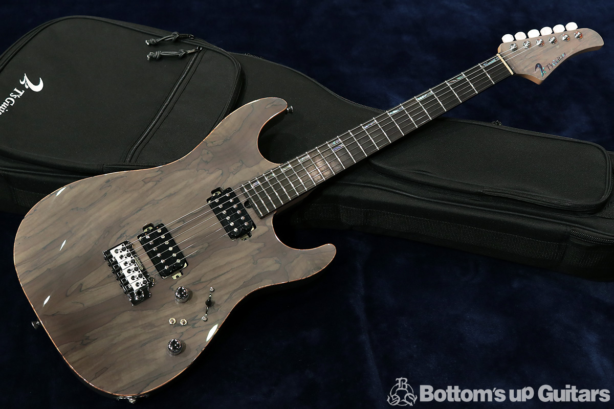 T's Guitars DST-Pro22 Spalted Maple / Ash body with 