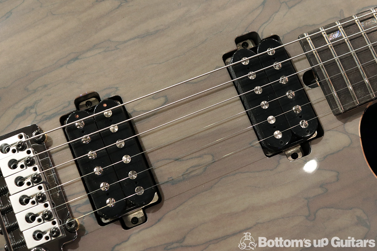 T's Guitars DST-Pro22 Spalted Maple / Ash body with 'Wilkinson Locking Bridge WVS130' 【 当社特注品 !! 】