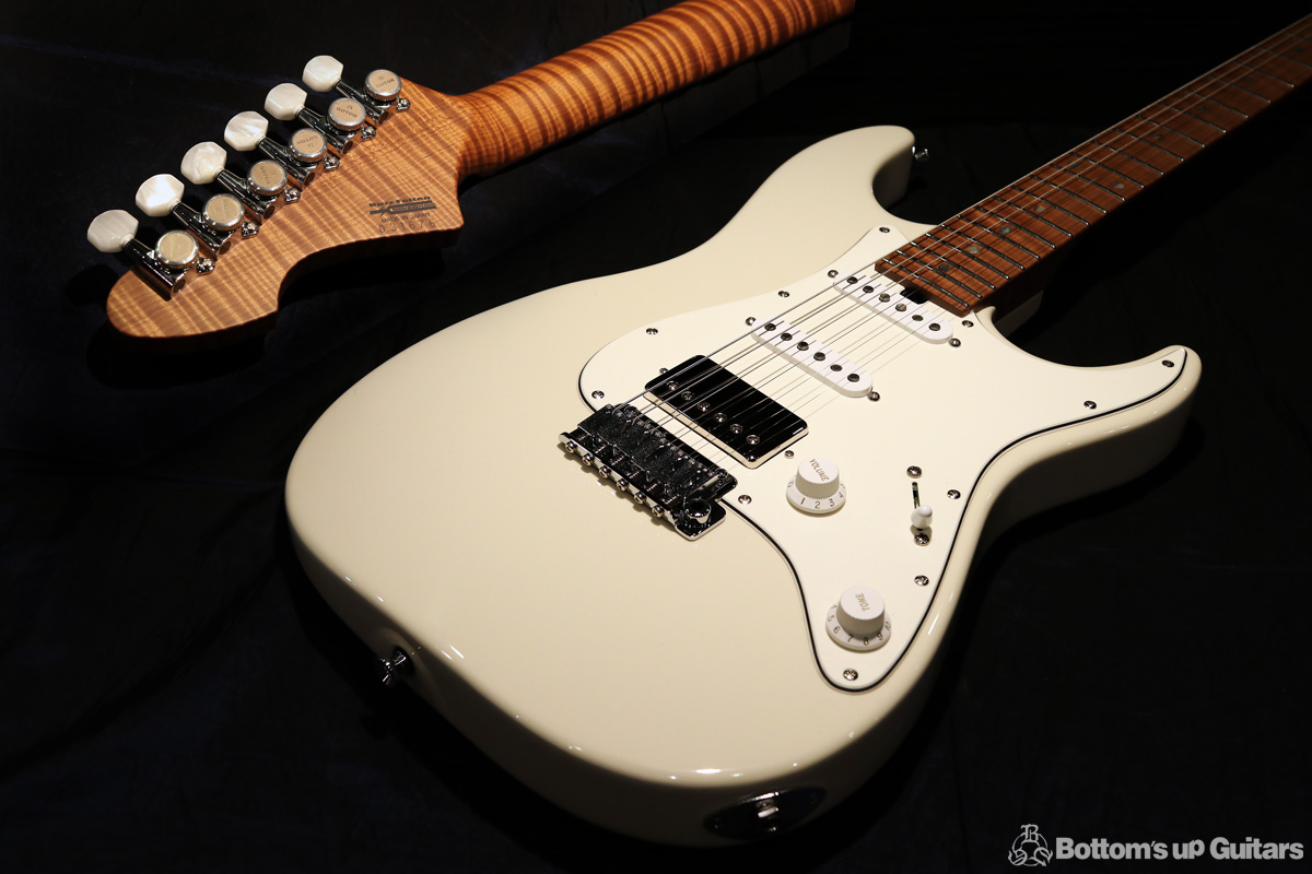T's Guitars DST-Classic SSH RFMN 《Roasted Flame Maple Neck !!》※バリ虎指板 ※ASH BODY