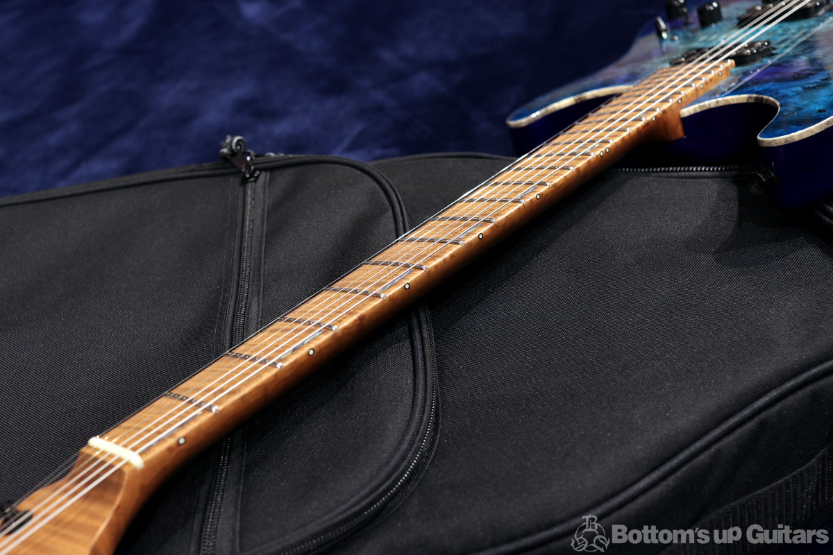 T's Guitars {BUG} DST-Pro22R 【B.U.G.特注 / 5A Burl Maple Top / 5A ローステッドフレイムネック & 指板】