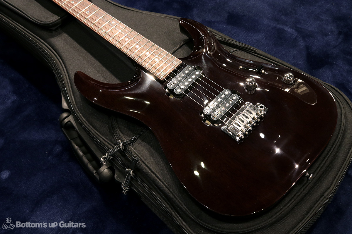 T's Guitars DST-pro24Carved Mahogany - Trans Black -