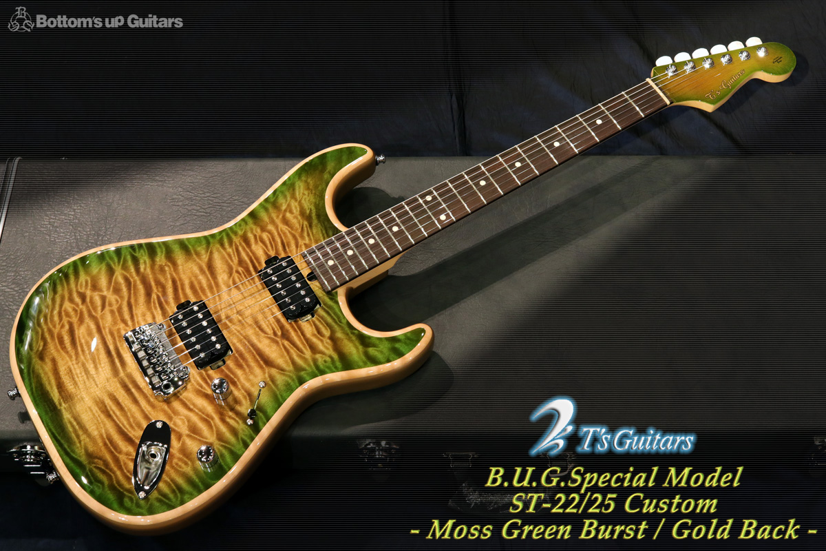 T's Guitars {BUG} T's Guitars ST-22/25 Custom フルサイズのストラトボディ&ヘッド+25インチスケール!