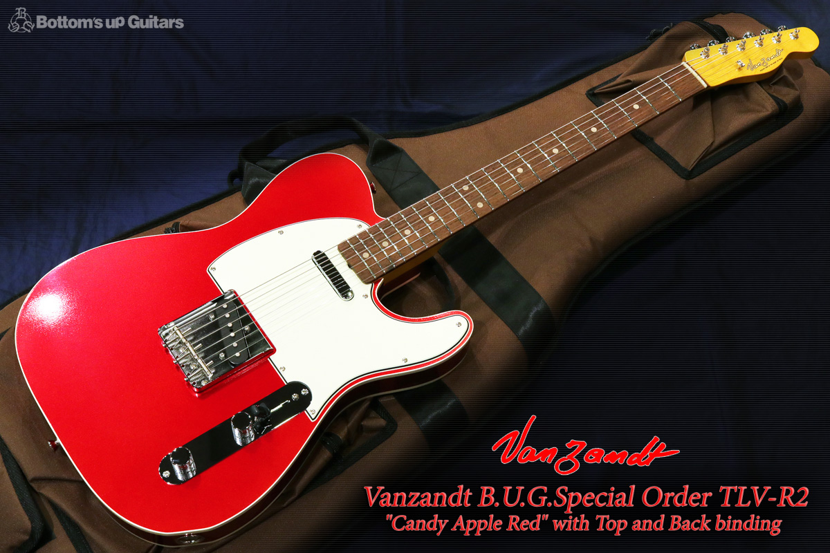 Vanzandt {BUG} TLV-R2  Candy Apple Red with Top and Back binding 《当社別注モデル!》
